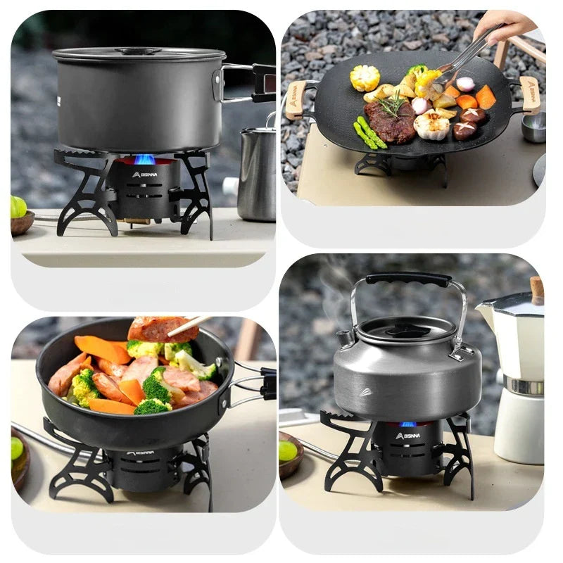 Dual-Core Blaue Flamme Outdoor Kochherd | Karnz