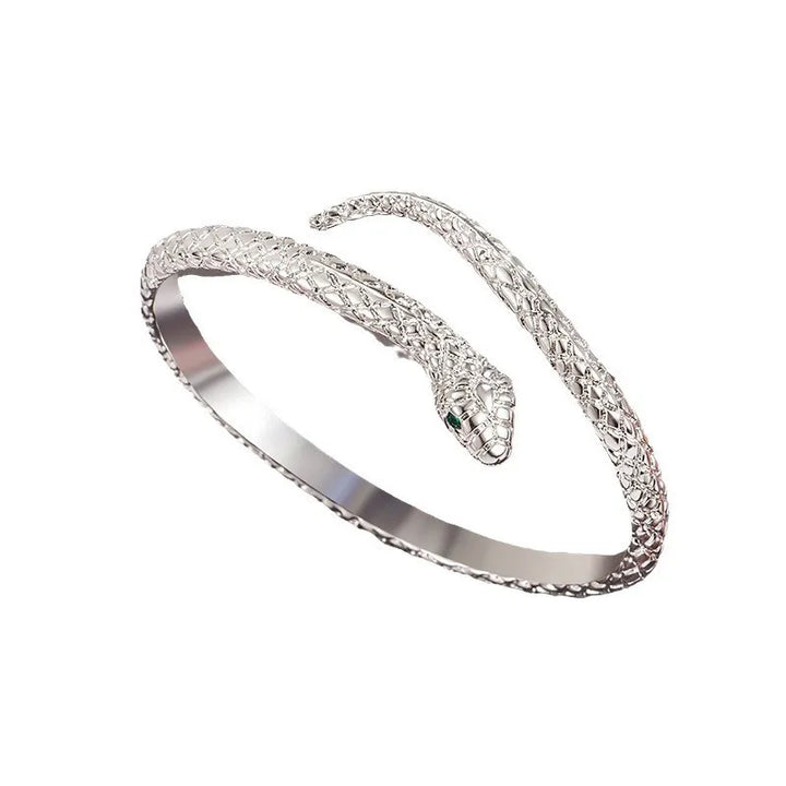 Karnz | Schlange Verstellbares Offenes Damenarmband