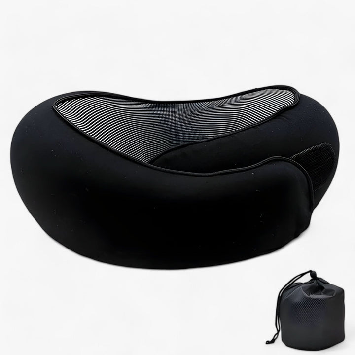 Ergonomisches Reise-Nackenkissen aus Memory-Schaum