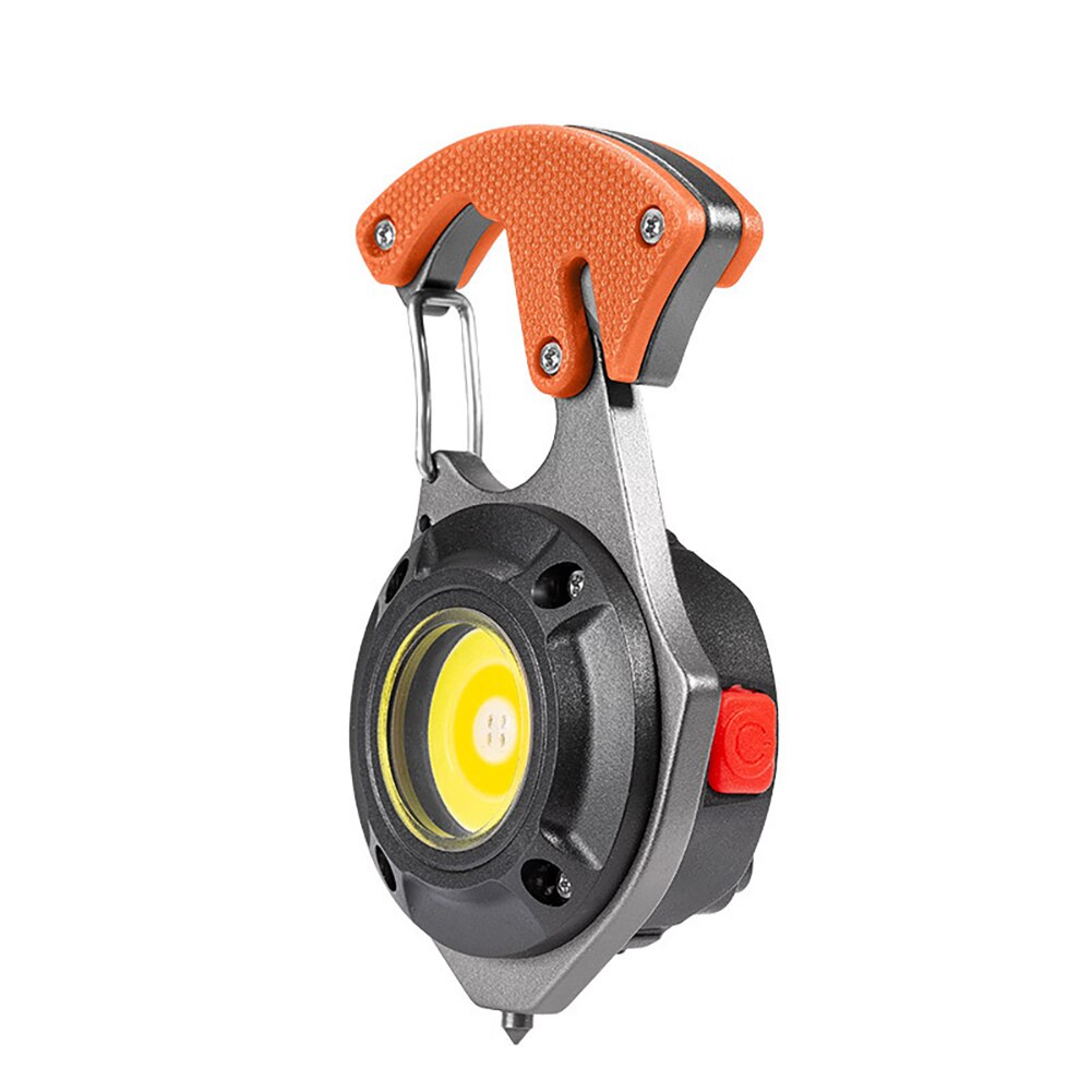 7in1 Taschenlampe Survival Camping Schlüsselanhänger | Karnz