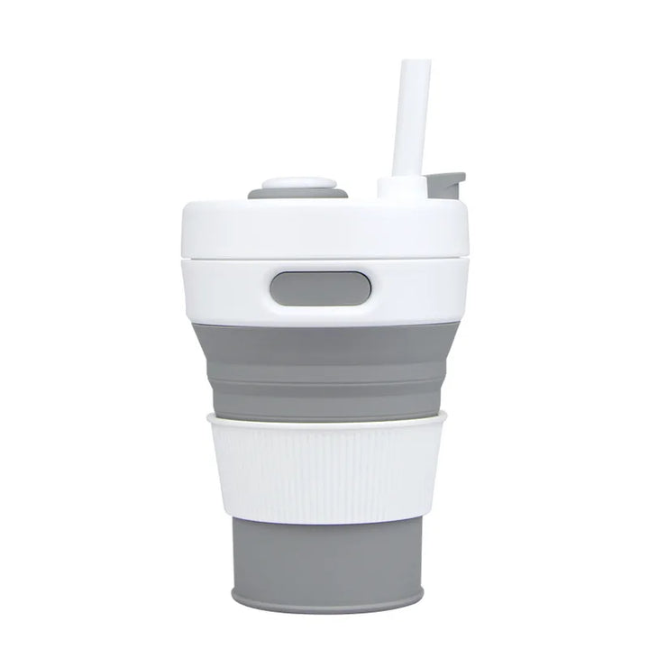 Wiederverwendbare tragbare Sip-and-Go zusammenklappbare Tasse | Karnz