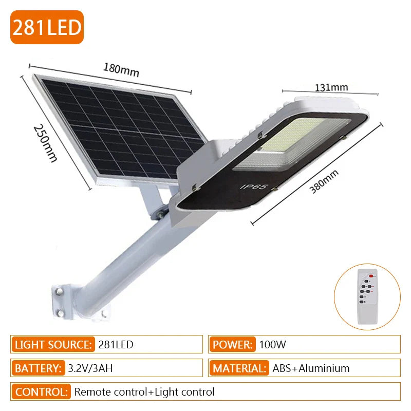 Schwere Außen-Solar-Sicherheits-Wasserdichte Lampe | Karnz