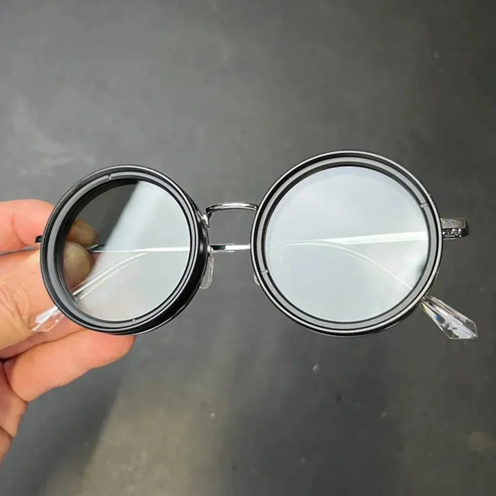 Karnz | ShadowSunglasses | Sonnenbrillen mit schwarzen Gläsern Stylisher UV-Schutz Fashion