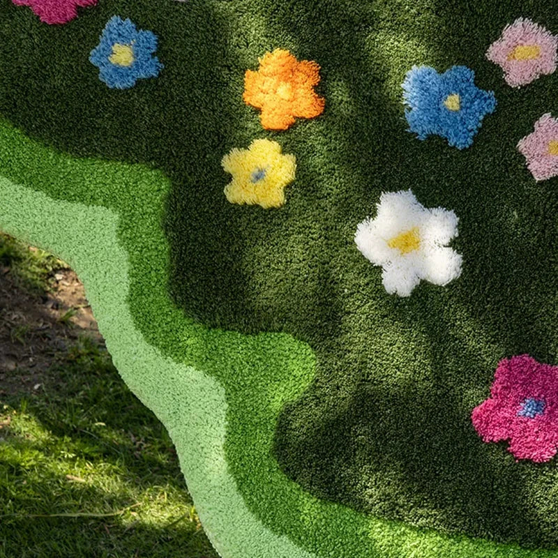 Moos- und Blumen-Garten-Teppich | Karnz