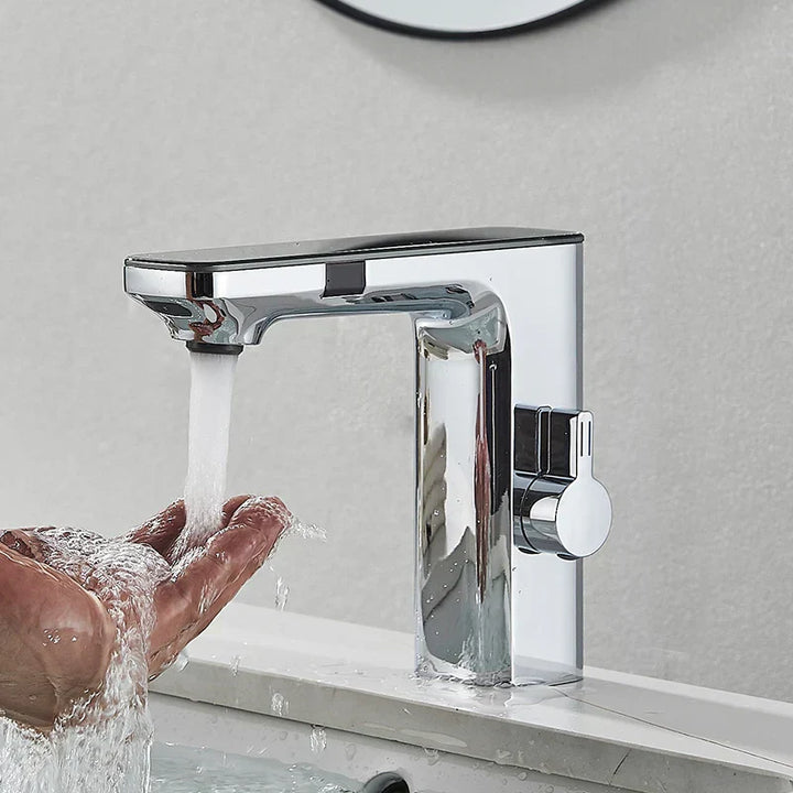 Smart Sensor Energiesparender Digitalanzeige Wasserhahn