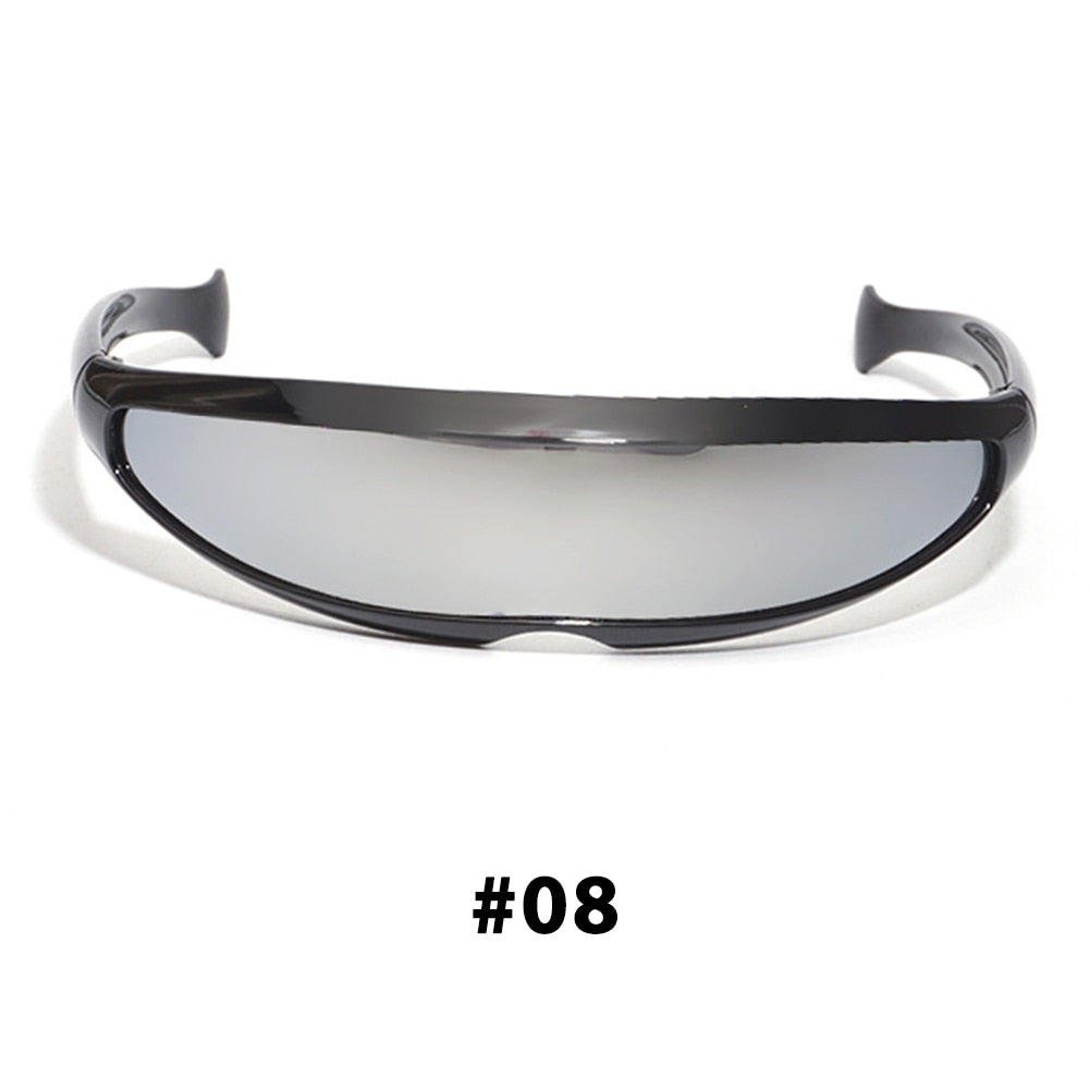 Karnz | Futuristische Cyborg Cosplay Sonnenbrille