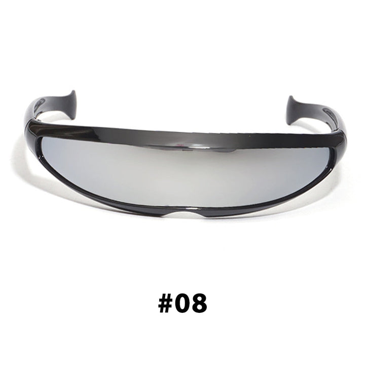 Karnz | Futuristische Cyborg Cosplay Sonnenbrille