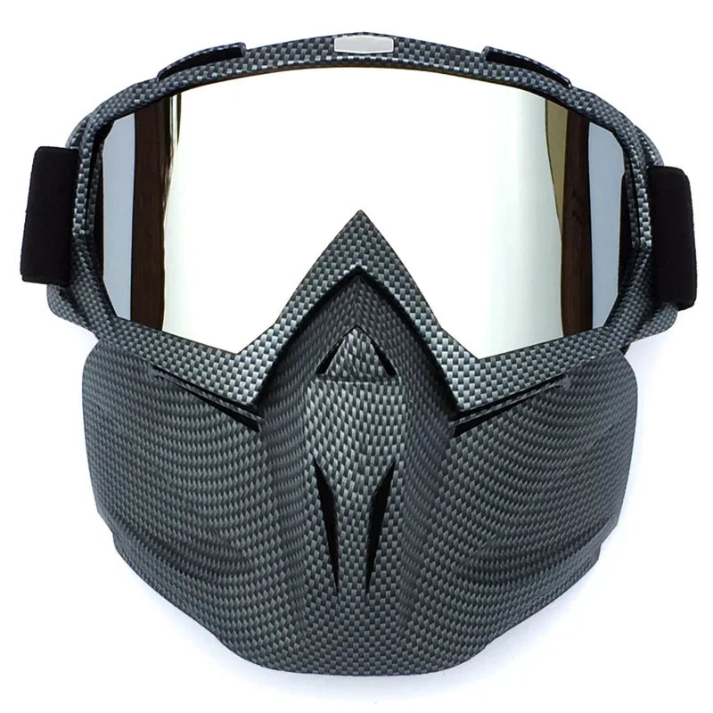 Schneeninja-Maske mit Schutzbrille