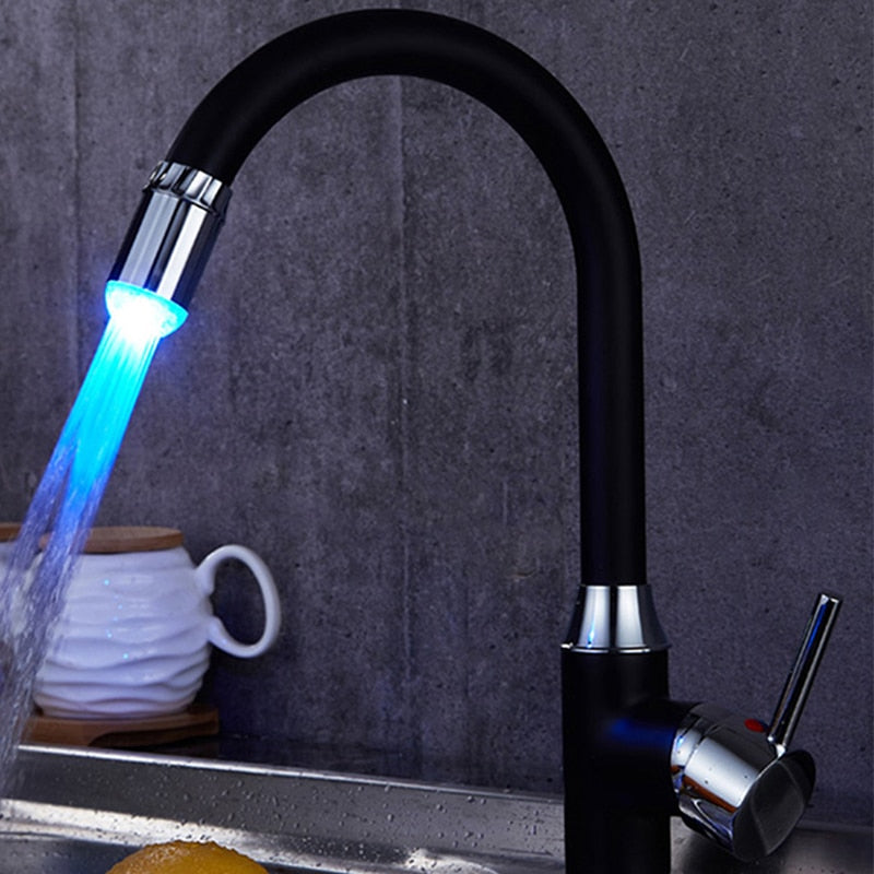Bunter Wasserhahn LED - AquaGlow | Karnz