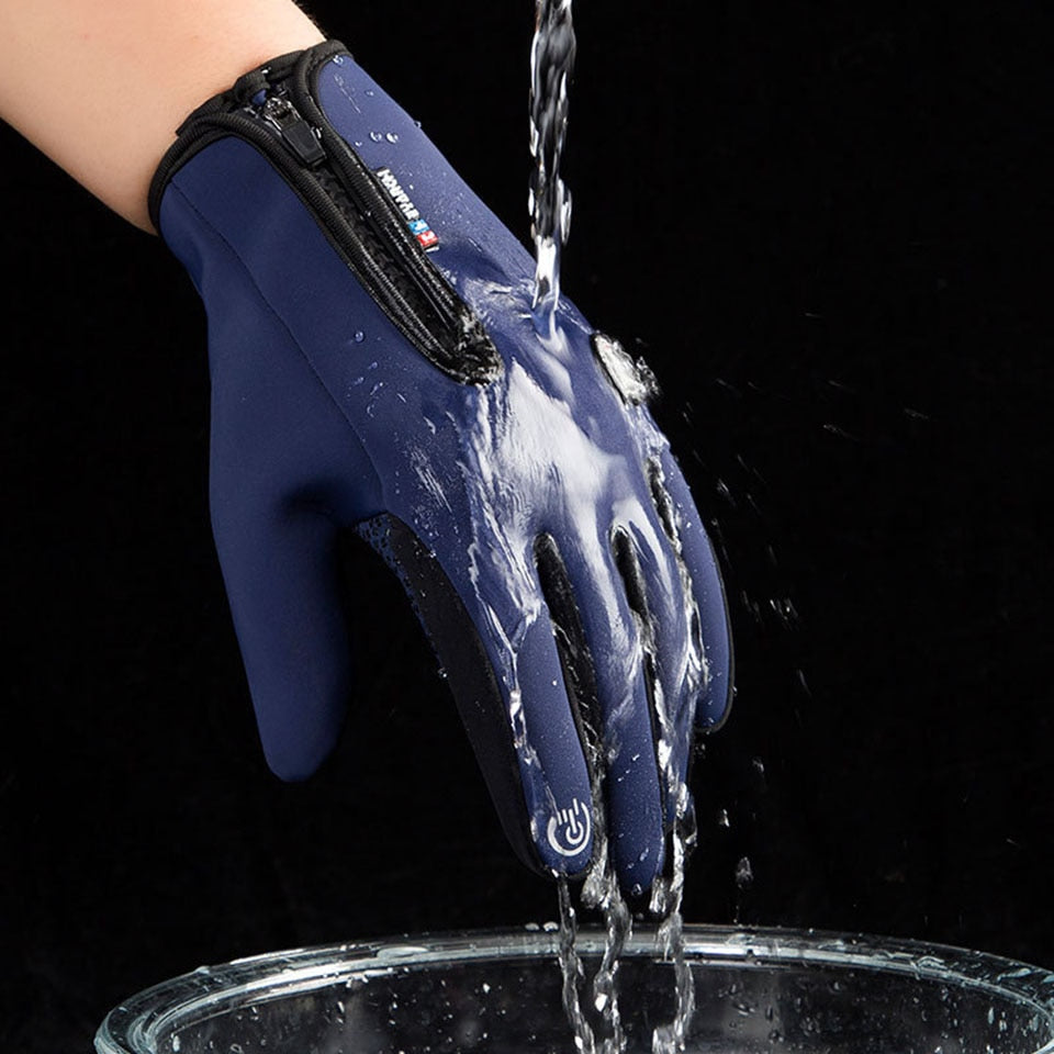 Winter wasserdichte thermische Touchscreen-Handschuhe