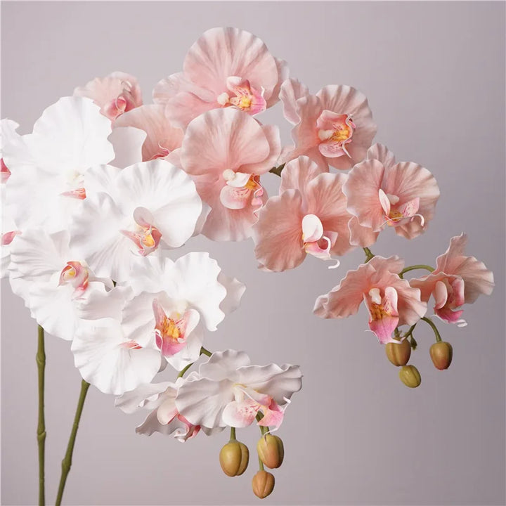 9-köpfige künstliche Phalaenopsis-Blume