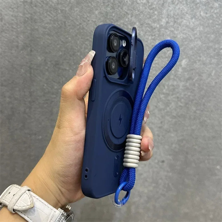 Karnz | Magnetische weiche Handgelenk Halter Linse Abdeckung iPhone Hülle