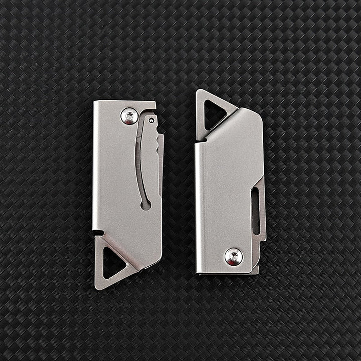 Faltbares Master Edelstahl Überlebens-Mini-Messer | Karnz