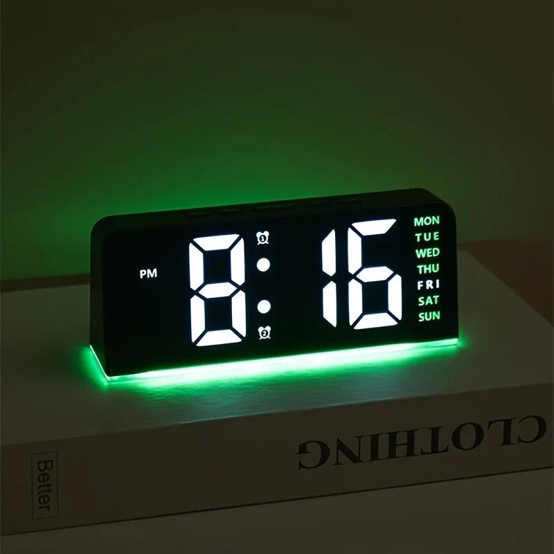 Modern LED Alle Woche Anzeige Nachtlampe Wecker | Karnz