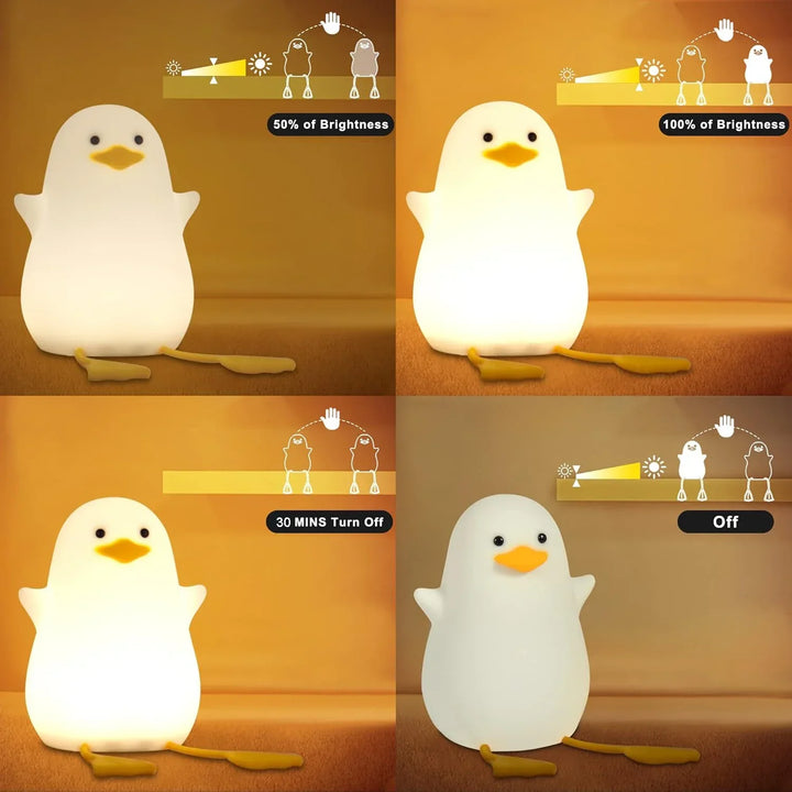 Charmante Ente Sanfte Glow LED Schreibtischlampe | Karnz