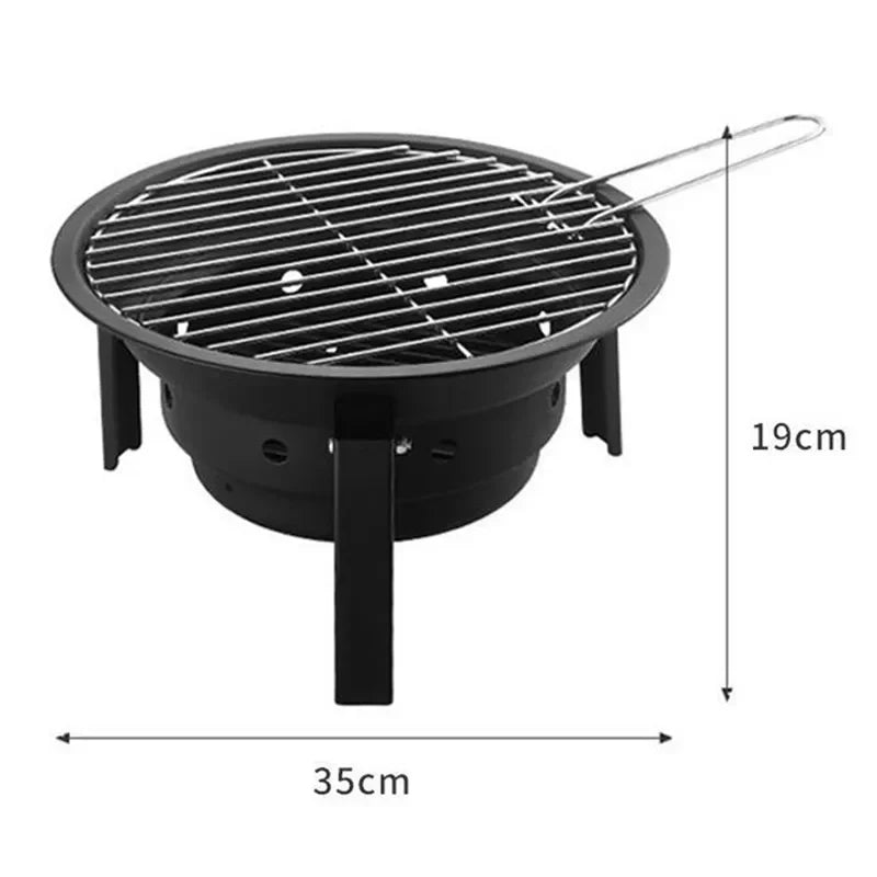 Portabler Antihaft Elite Abenteuer Campinggrill | Karnz