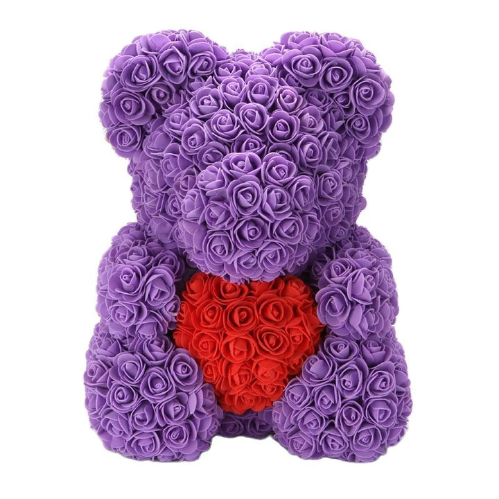 Karnz | Künstliche Rosenblumen Teddybär