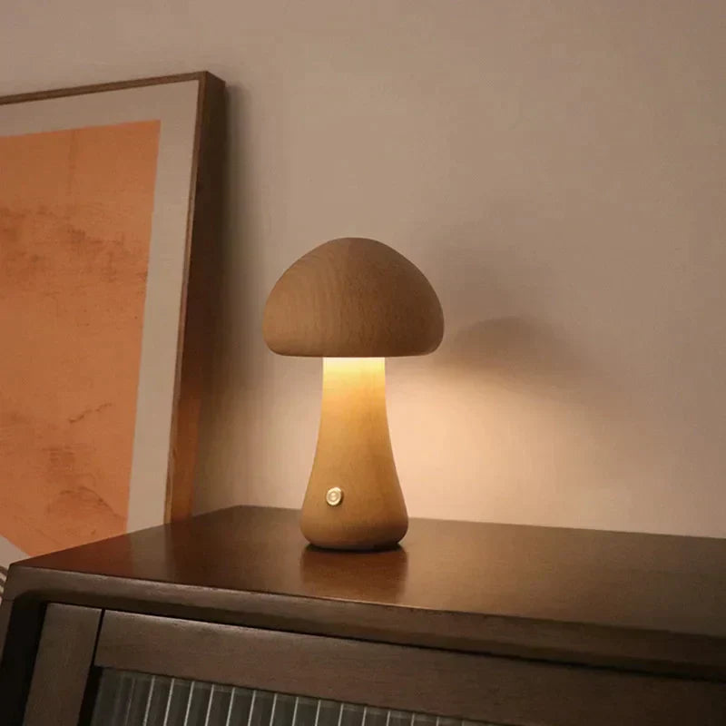 Drahtlose LED-Tischlampe - Stilvolle und wiederaufladbare Beleuchtung für zu Hause | Warmweiße Beleuchtung | Karnz