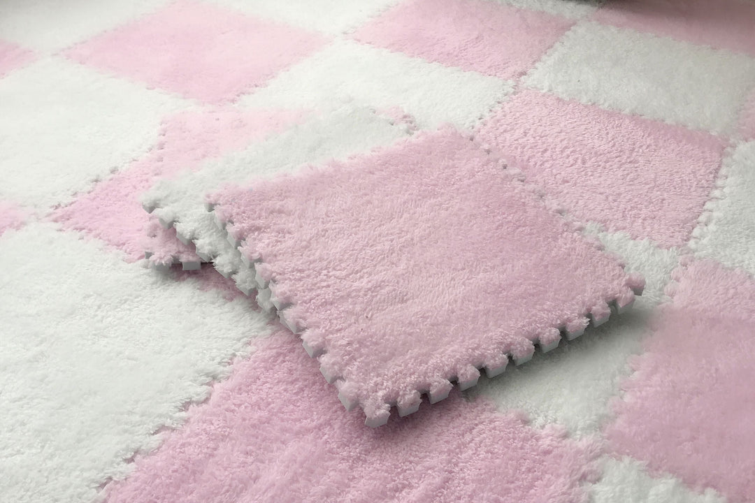 DIY Winter Plush Puzzle Mat | Karnz