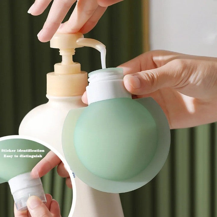 Auslaufsichere Silikonquetschflasche Reiseflüssigkeitsdispenser | Karnz
