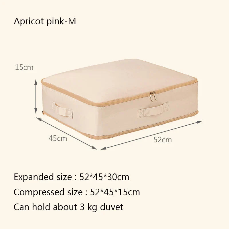 Space Saver Kompressionsbettdecken Organizer Tasche