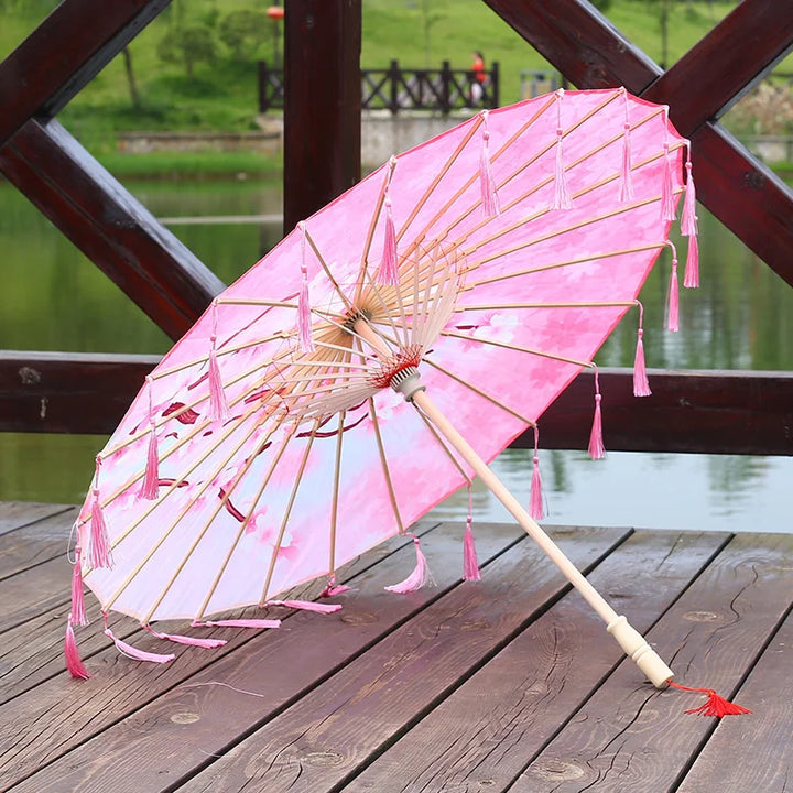 Bamboo Handmade Vintage Paper Umbrella | Karnz