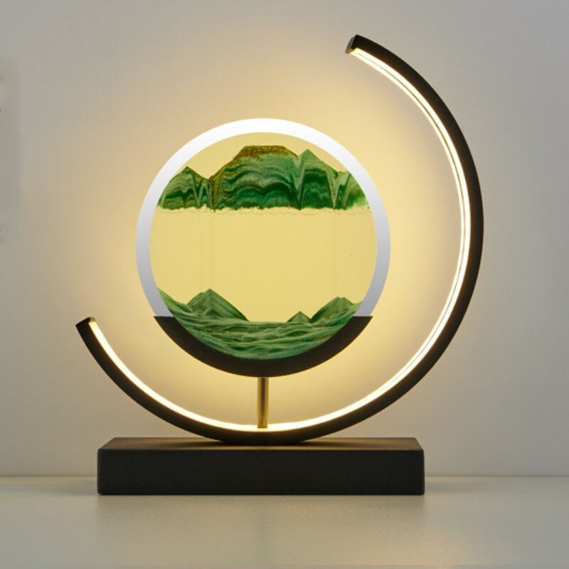 LED-Lampe 3D Luxus Strahlende Atmosphäre Einzigartiges Design | Karnz