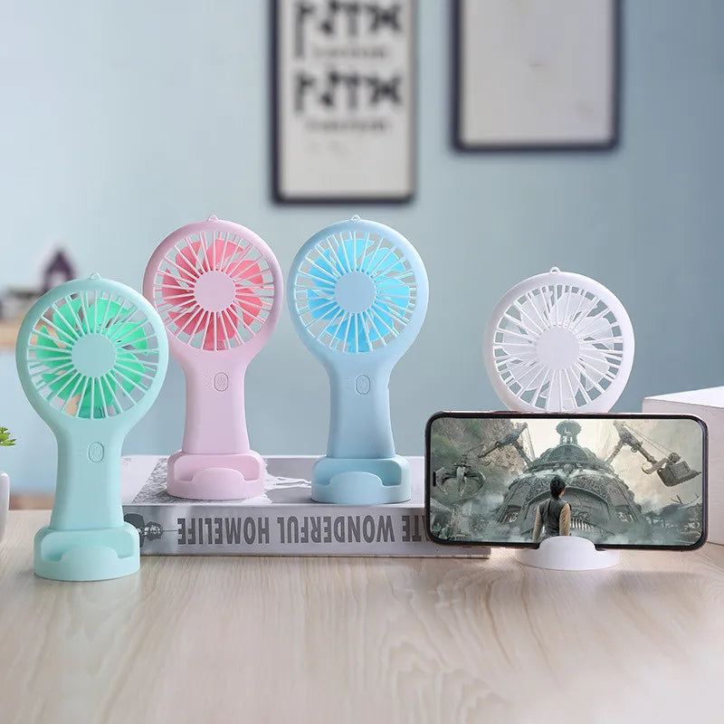 Handheld Mini Ventilator - Tragbar USB-Aufladung, Kreativer Katapult Taschenventilator, Bequemer kleiner Ventilator - Ideal als Hochzeitsgeschenk | Karnz