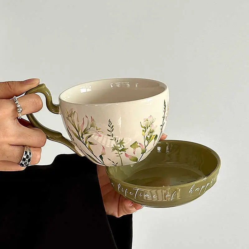 Flüsternde Wiesenblumen Tasse