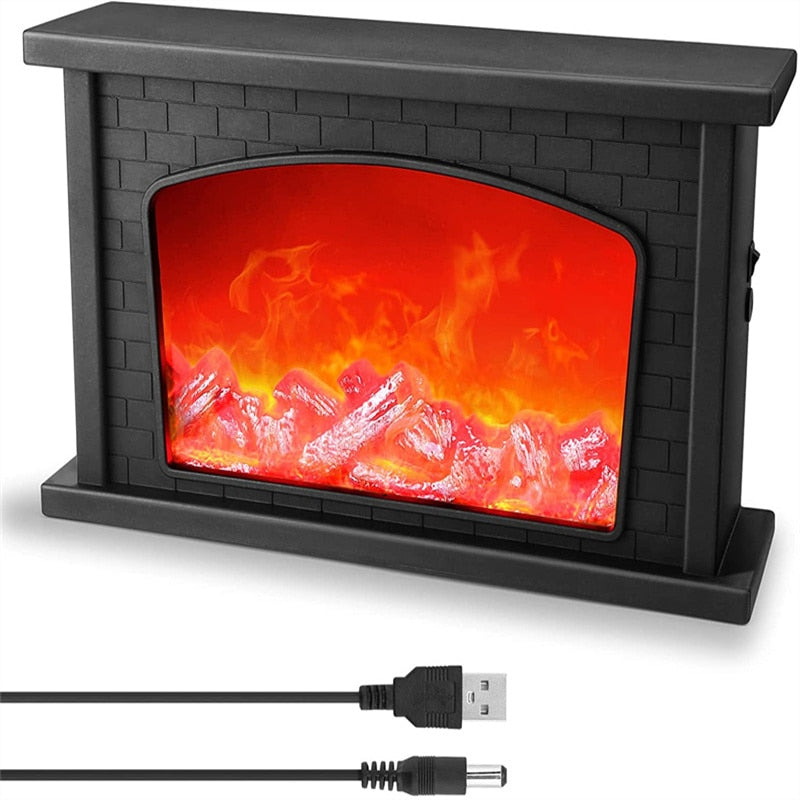 Inferno Tragbarer Kamin Nachtlampe | Karnz