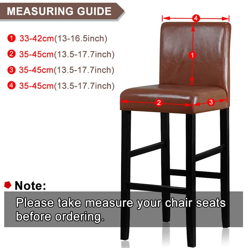 Barhocker Stretch Bezug