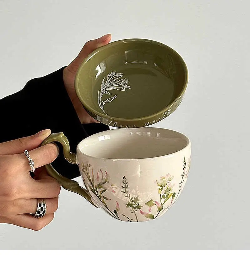Flüsternde Wiesenblumen Tasse