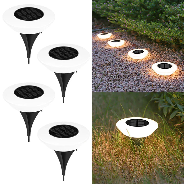 Solar Außenweg 4-teilige Lichter Karnz