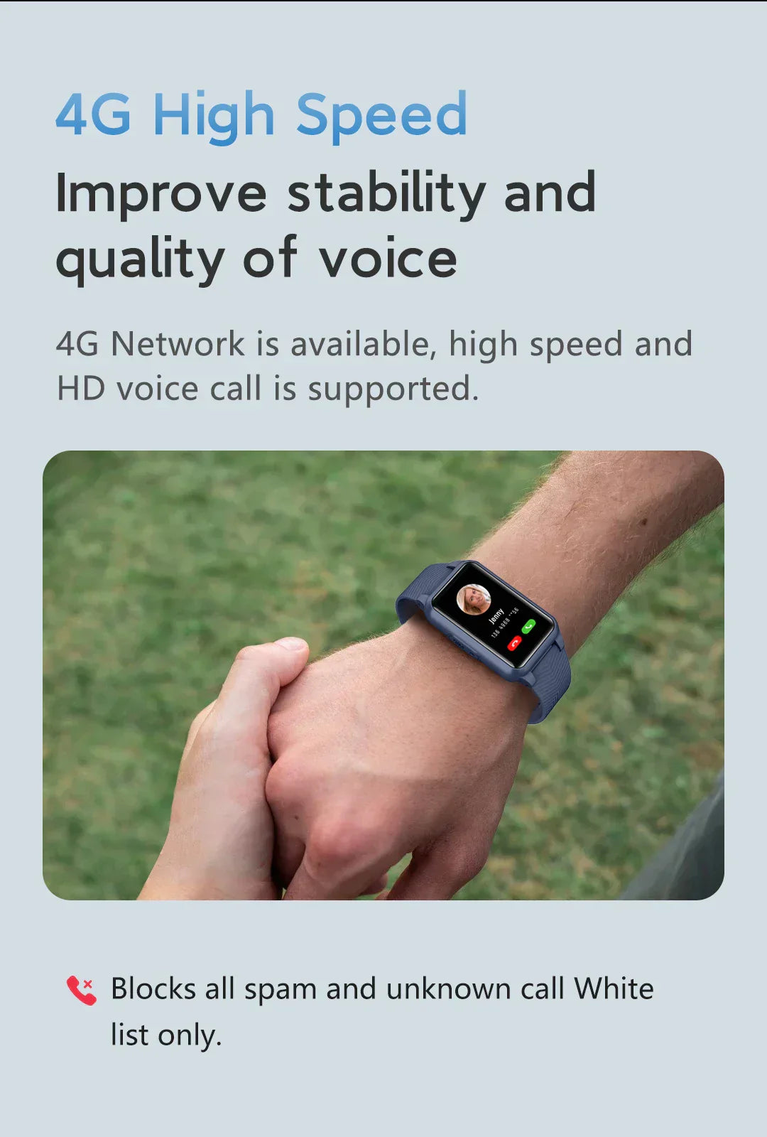Sandsberg | Sturzerkennungsuhr für Senioren - 4G Medizinischer Alarm mit GPS & SOS Smartwatch