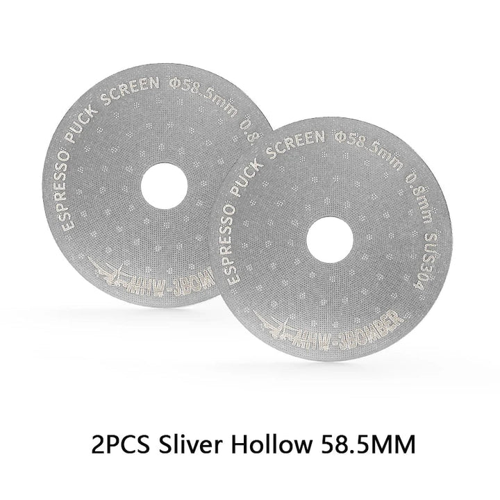 MHW-3BOMBER 51/53/58.5mm Espresso Puck Screen Doppel-Layer Metall Kaffee Wiederverwendbarer Filter