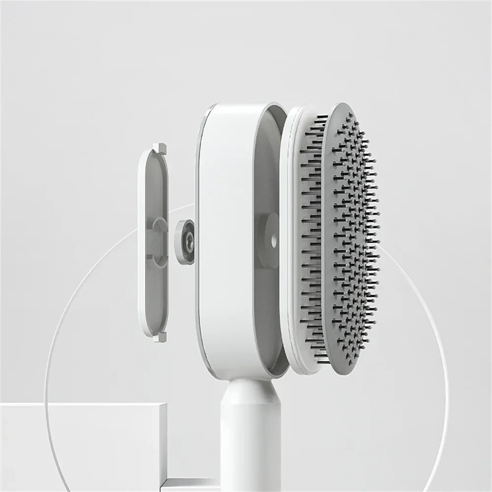 Selbstreinigende 3D-Haarbürste