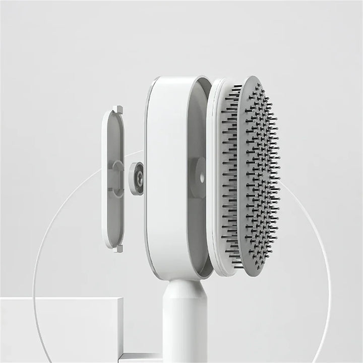 Selbstreinigende 3D-Haarbürste