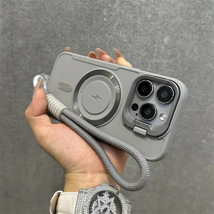 Karnz | Magnetische weiche Handgelenk Halter Linse Abdeckung iPhone Hülle