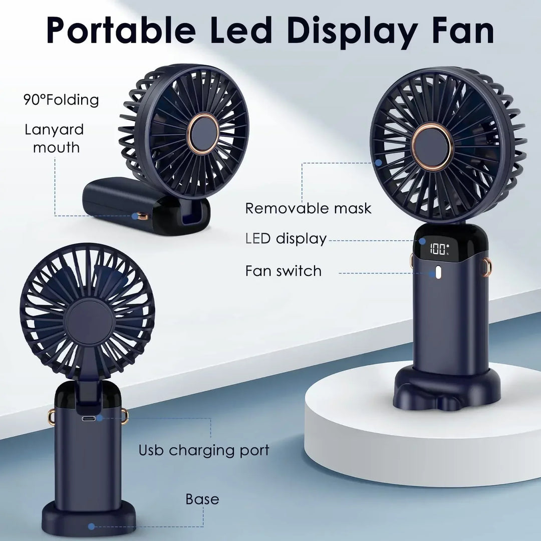 Elektrischer Ventilator Tragbare Klimaanlage Mini Kühler Wiederaufladbare Nackenventilatoren für Zuhause Kostenloser Versand Hand Usb Klimatisierungsblätter | Karnz