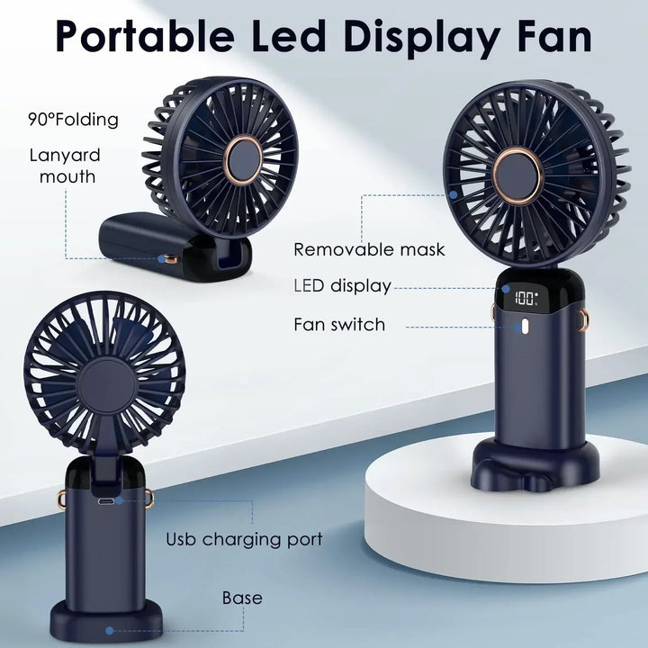 Elektrischer Ventilator Tragbare Klimaanlage Mini Kühler Wiederaufladbare Nackenventilatoren für Zuhause Kostenloser Versand Hand Usb Klimatisierungsblätter | Karnz