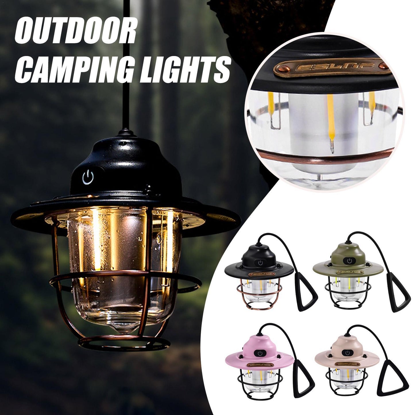 Nachtlandschaft Outdoor Camping Licht | Karnz