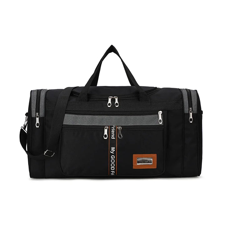 Karnz | Travinero Faltbare Reisetasche Herren | Große Kapazität | Wasserdichte Schultertasche für Geschäftsreisen & Kurztrips | Sport- & Freizeittasche