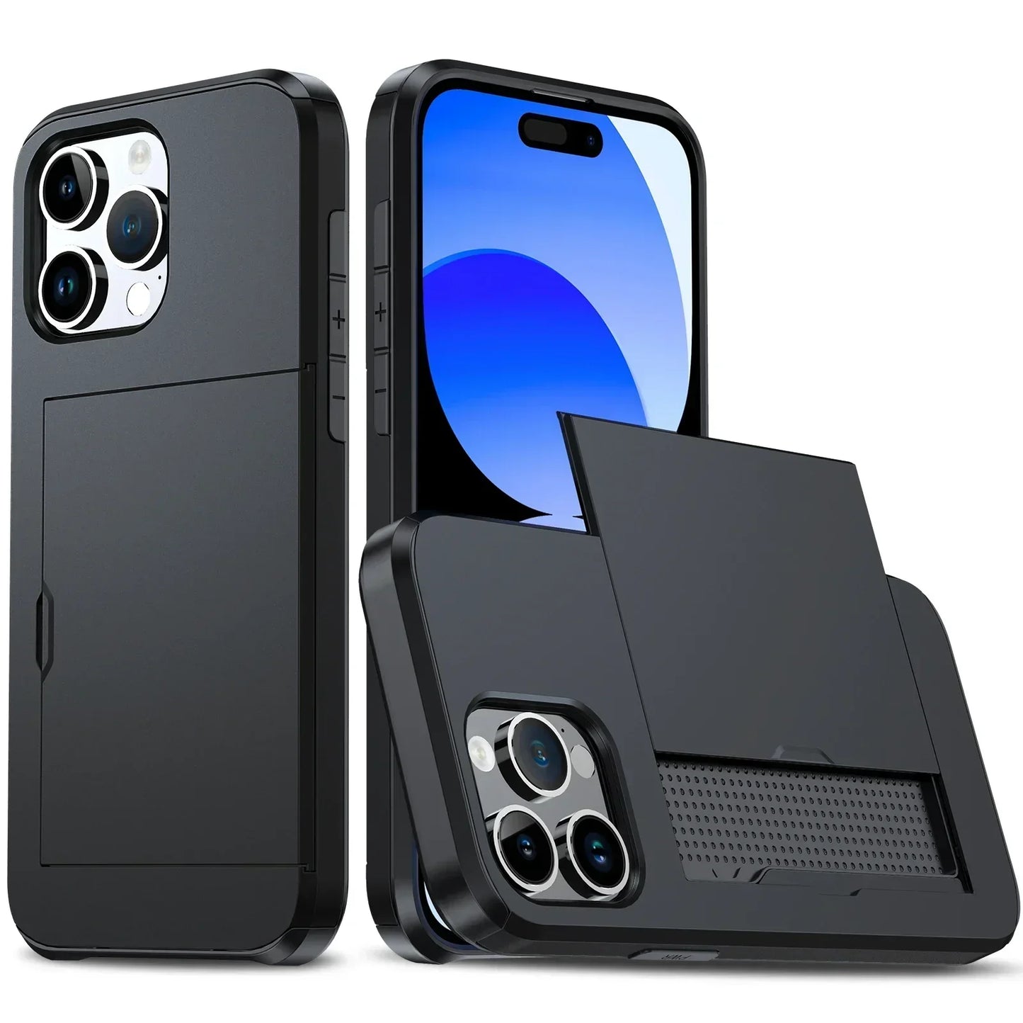 Sandsberg | iPhone-Hülle mit Kartenhalter | Schlankes Schutz- und Wallet-Design