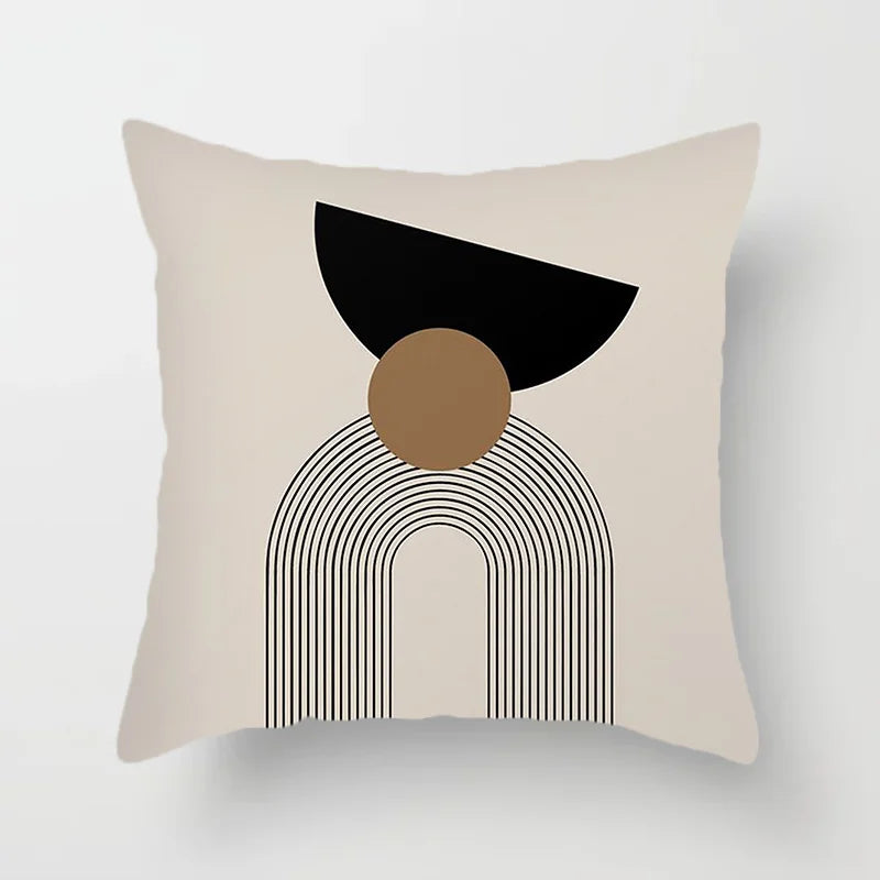 Moderne Kunst Abstraktes Muster Dekokissenbezüge Kreative Linien Sofa Stuhl Kissenhüllen Dekokissen Fall Home Office Dekor | Karnz