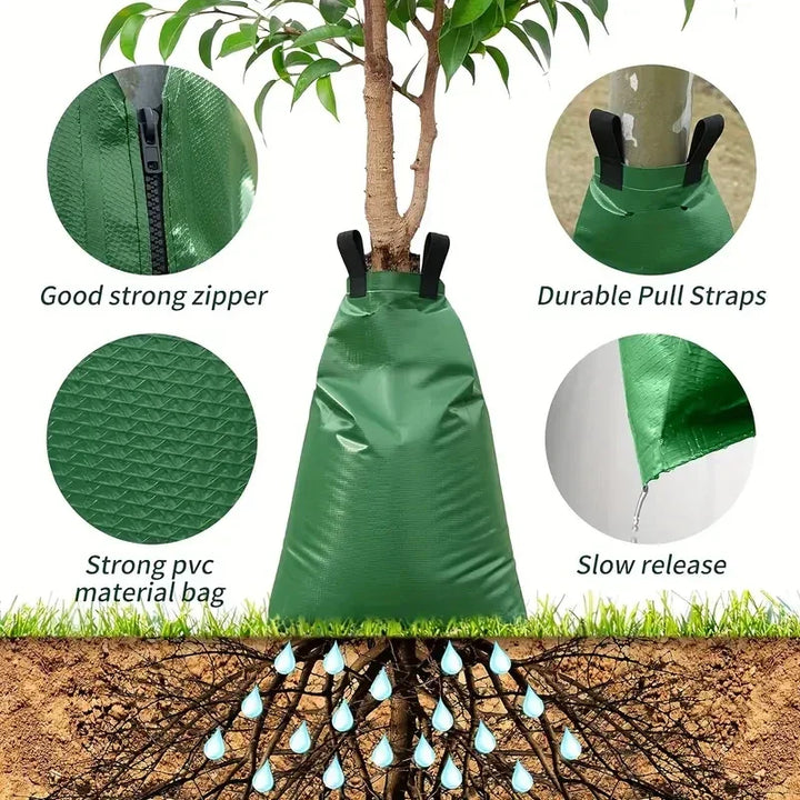 Karnz | Baumgießbeutel AquaTree 20 | 75L Kapazität | Wiederverwendbar & Langfristige Bewässerung | Für Garten- & Landschaftspflege