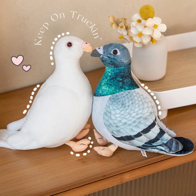 Taube Kuscheltier