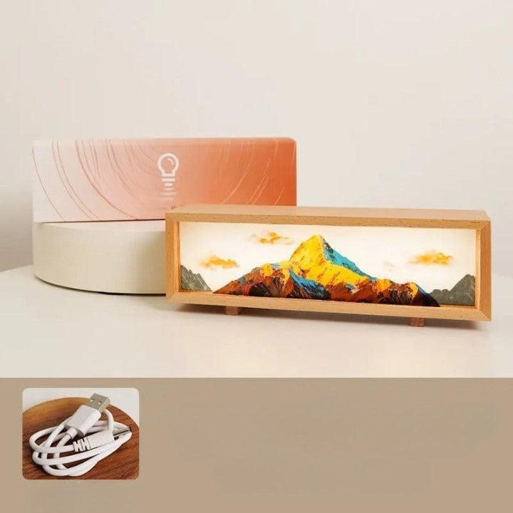 Dream Aura Interaktive Desktop Künstlerische Leinwandlampe | Karnz