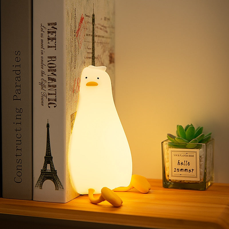 Lazy Flat Duck Atmosphäre Nachtlampe