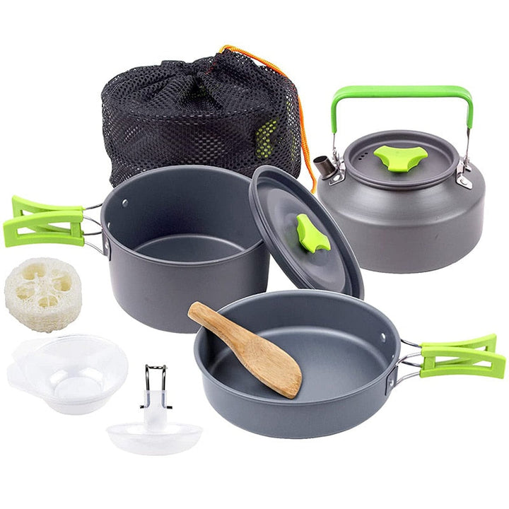 Camping Reise Kochgeschirr Set | Karnz