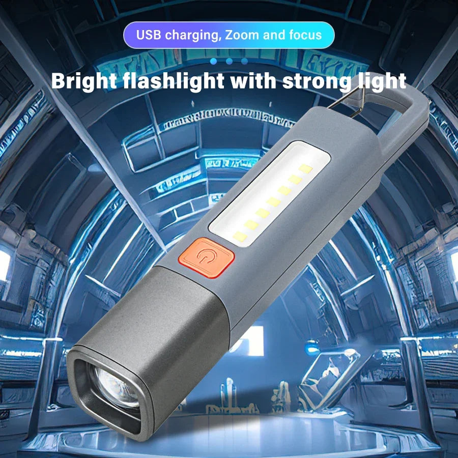 Ultra-Helles Long Shot USB wiederaufladbare Taschenlampe | Karnz